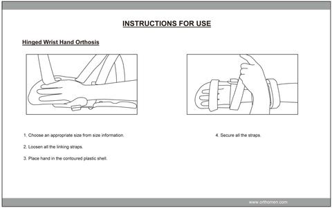 Hinged Wrist Hand Orthosis